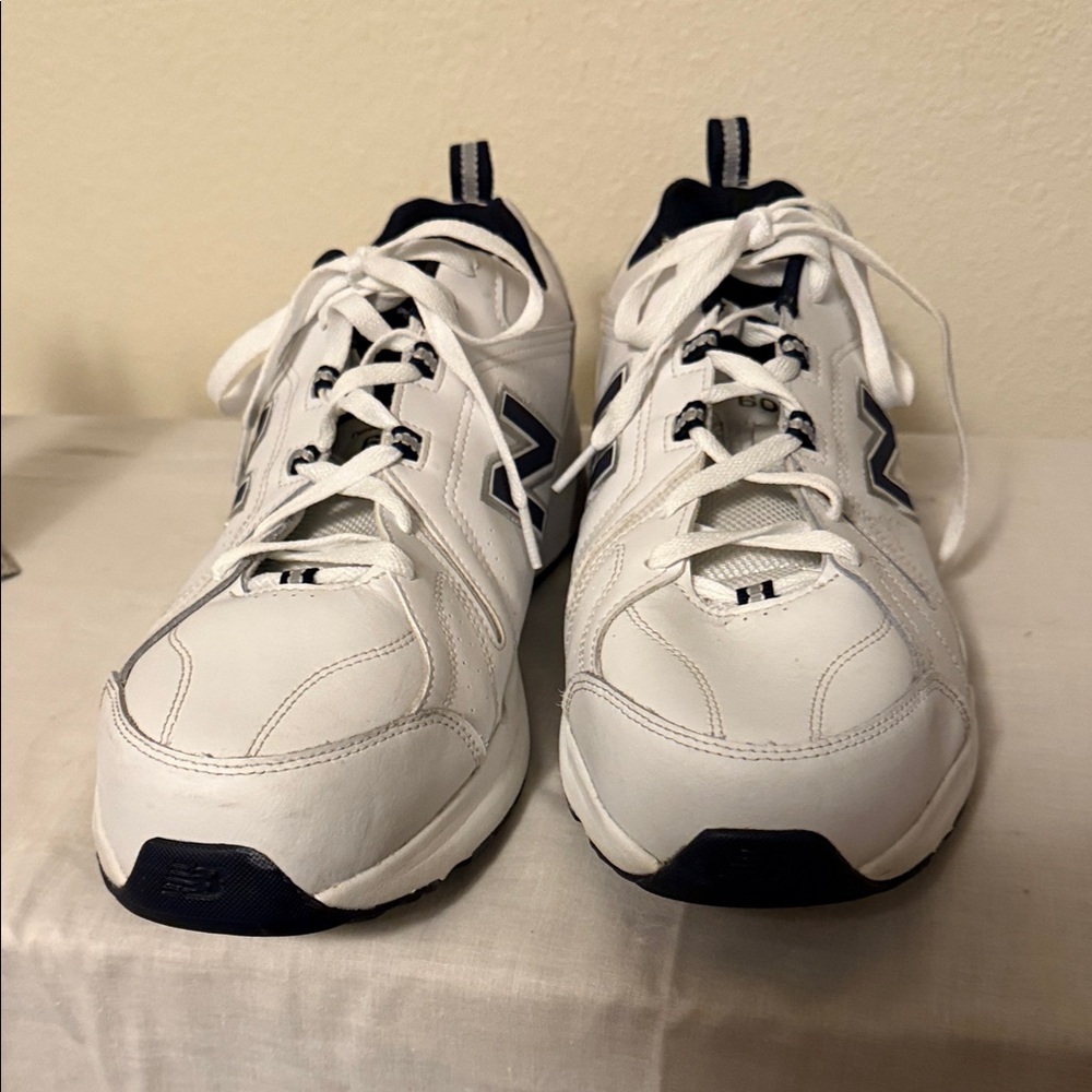 New boundaries size 16 W Men's White and Black Athletic. Training.
  Shoes